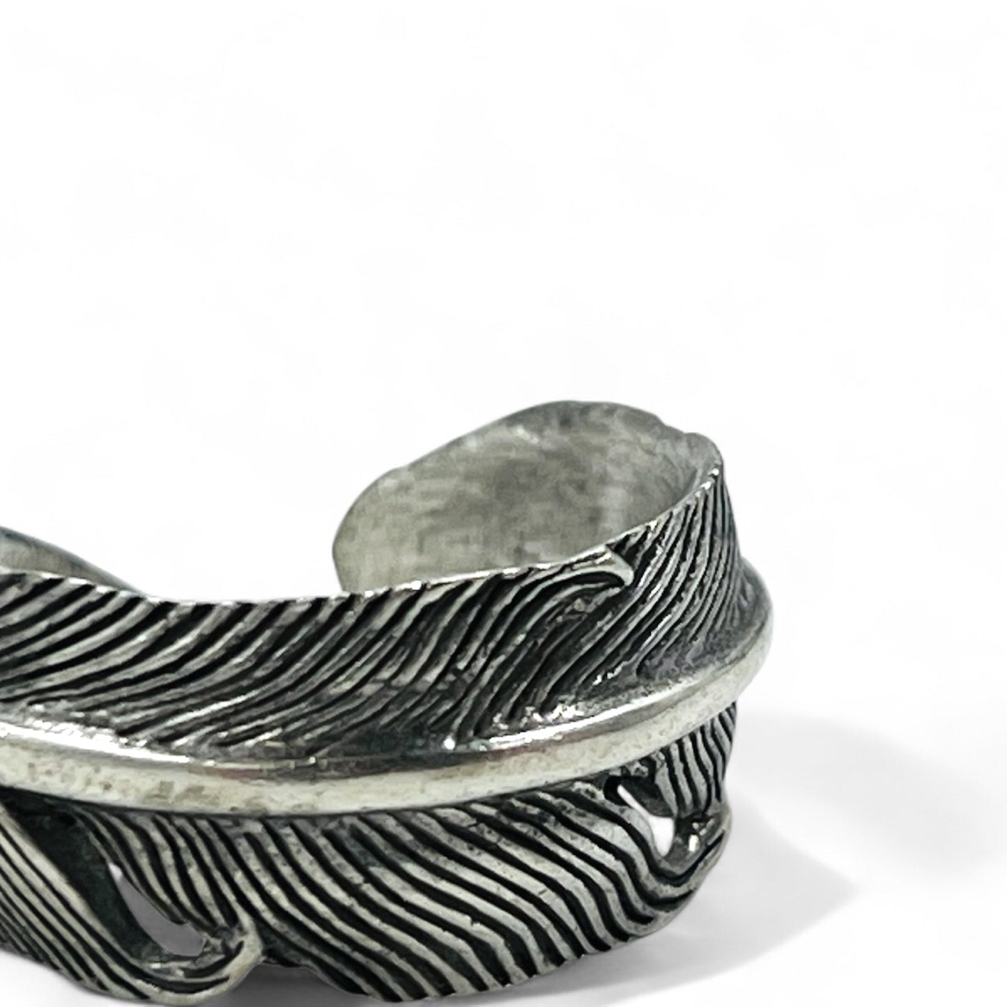 Vintage Silver Feather Ring フェザー リング 指輪 18号 シルバー 925 ネイティブアメリカン