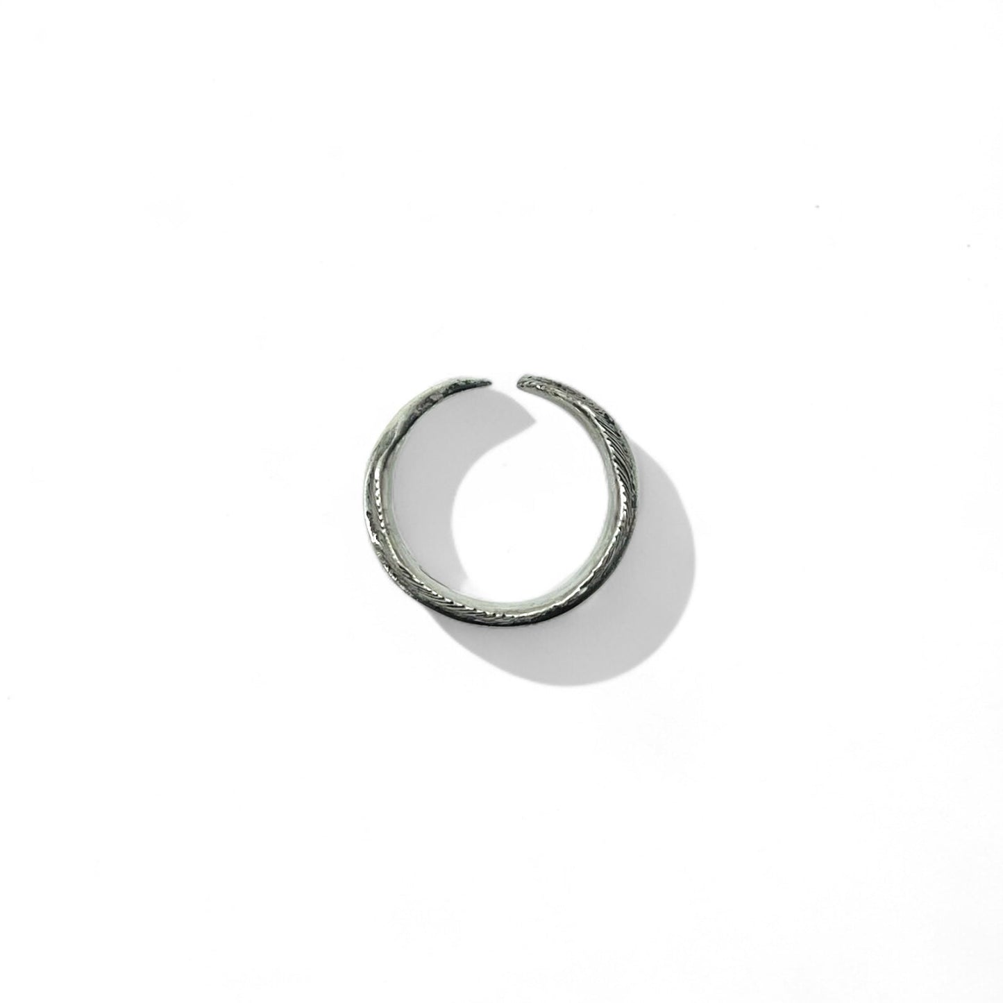Vintage Silver Feather Ring フェザー リング 指輪 18号 シルバー 925 ネイティブアメリカン