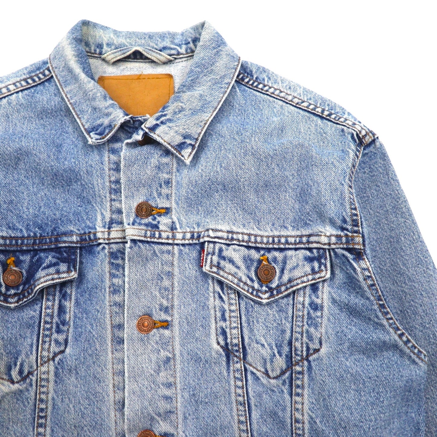 Levi's 90年代 USA製 デニム トラッカージャケット3rdタイプ Gジャン XL インディゴ ブルー 57510-0214