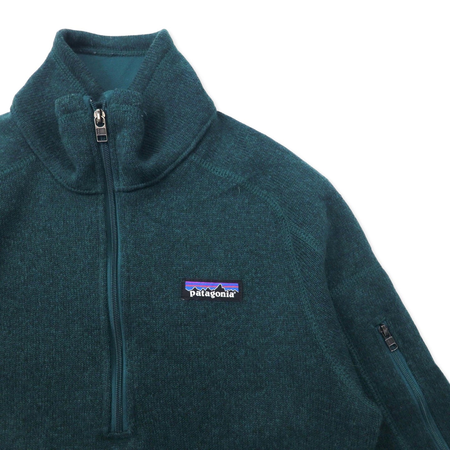 patagonia ベターセーター ハーフジップ フリースジャケット XS グリーン ポリエステル Women's Better Sweater 1/4-Zip 25618FA19