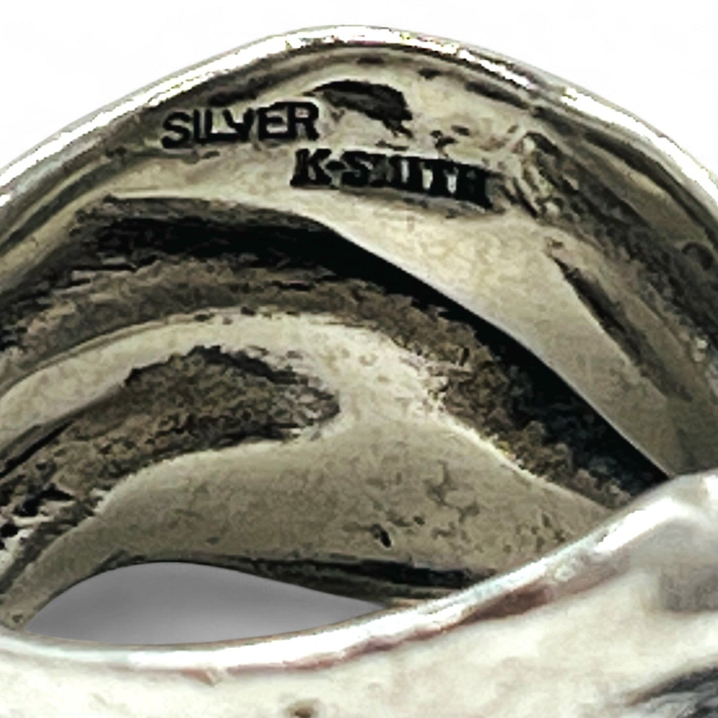 K-SMITH ウェーブ リング 15号 シルバー SILVER 925