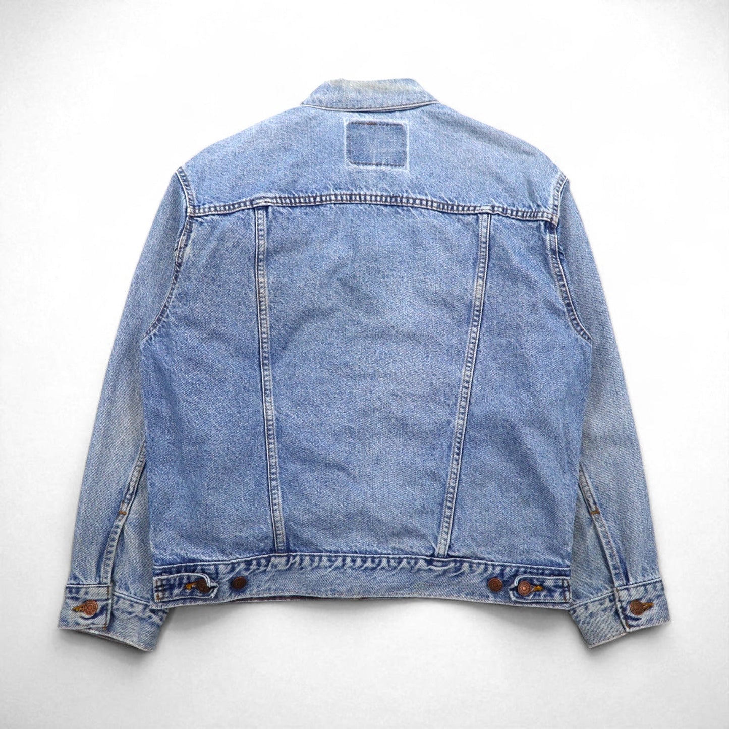 Levi's 90年代 USA製 デニム トラッカージャケット3rdタイプ Gジャン XL インディゴ ブルー 57510-0214