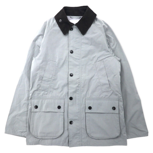 Barbour ビデイル BEDALE SL ジャケット S グレー ポリエステル 襟コーデュロイ 1701085