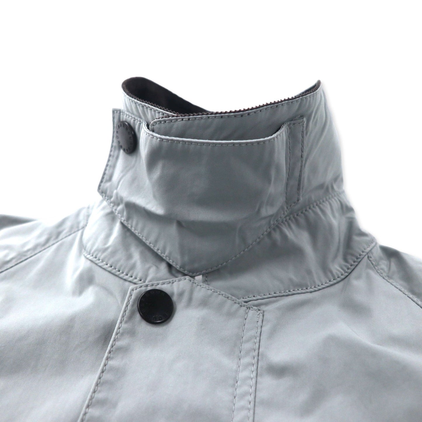 Barbour ビデイル BEDALE SL ジャケット S グレー ポリエステル 襟コーデュロイ 1701085