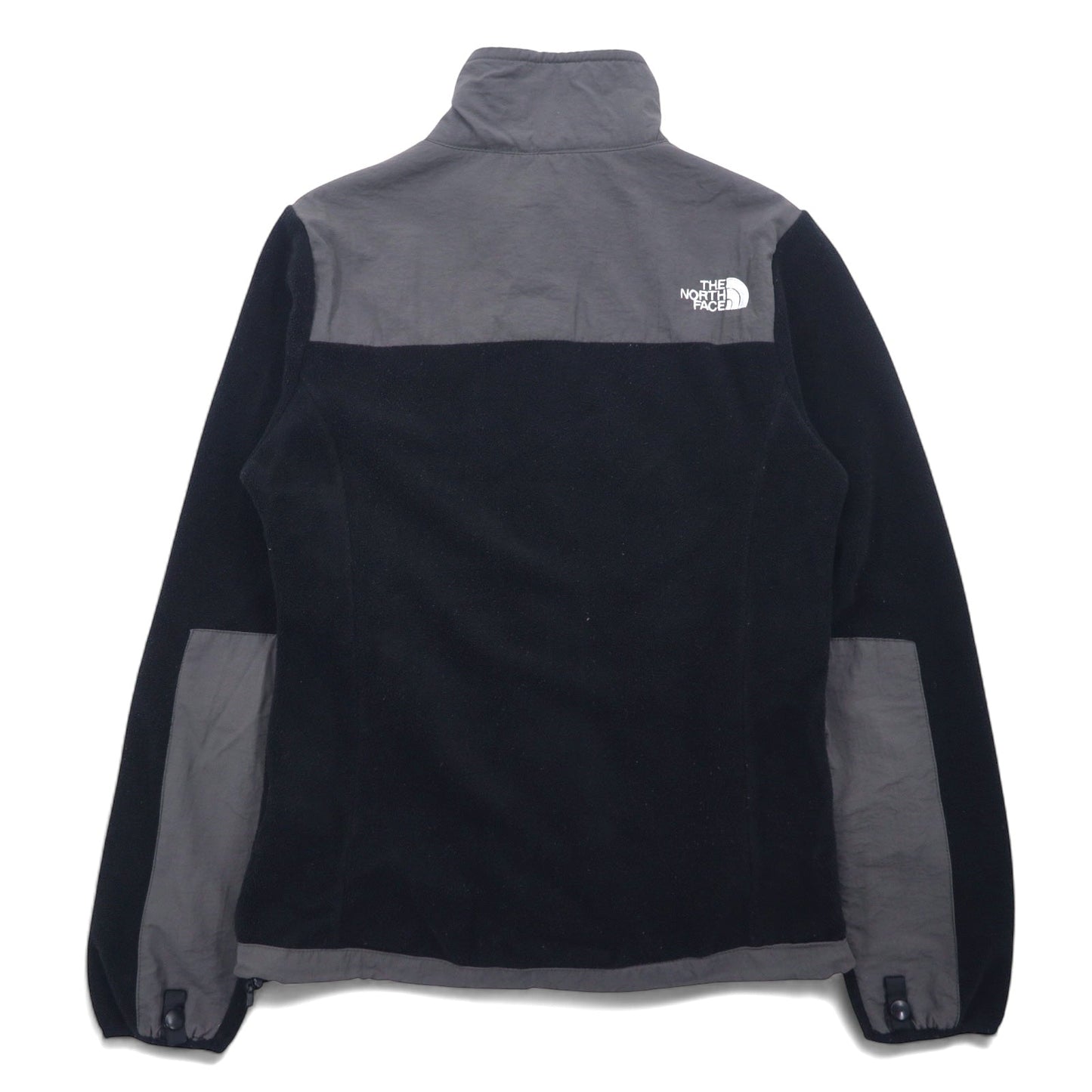 THE NORTH FACE デナリジャケット POLARTEC ポーラテック フリースジャケット S ブラック ポリエステル ロゴ 刺繍