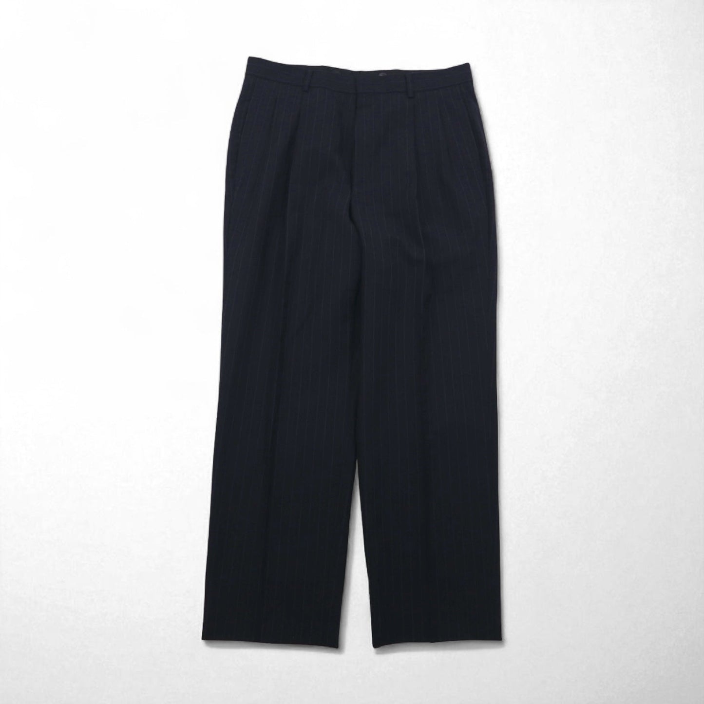 Brooks Brothers 3B スーツ セットアップ M ネイビー ストライプ ウール 日本製