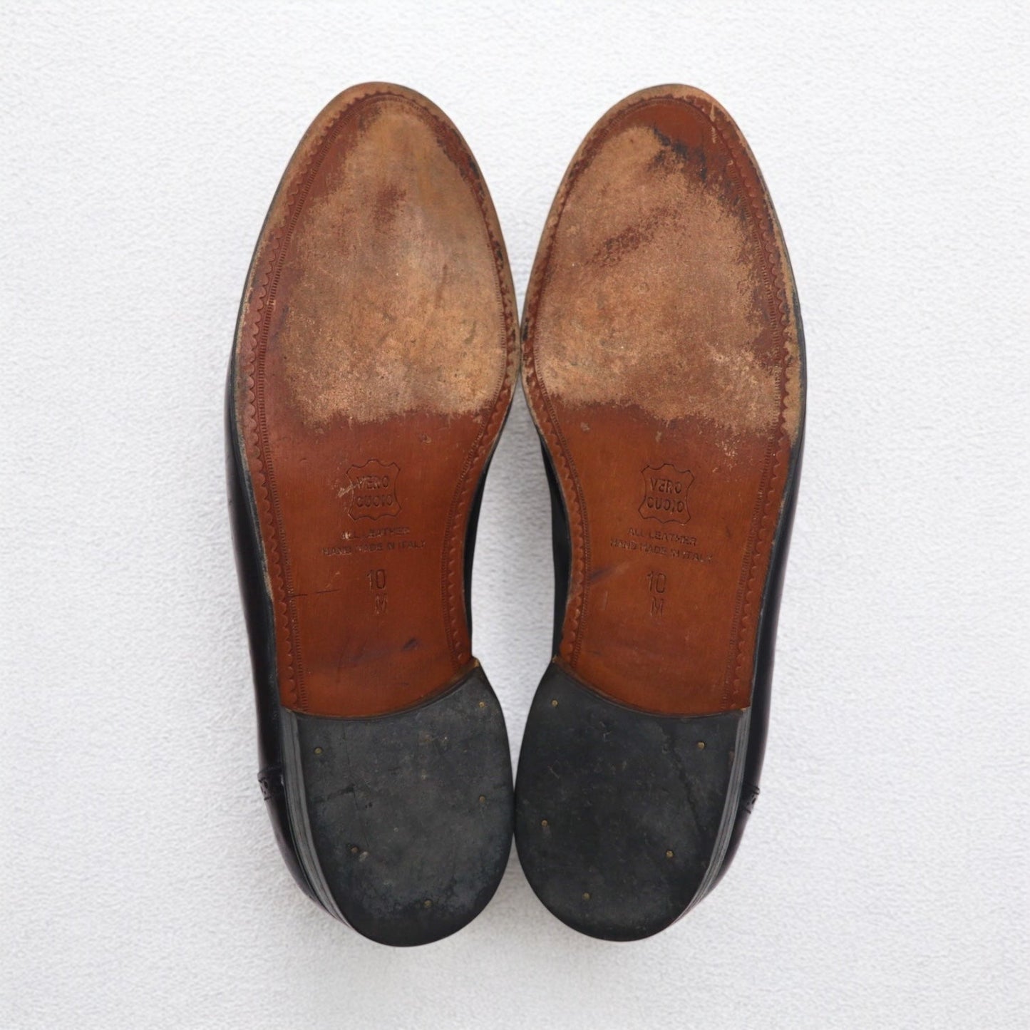 DUCCIO PAPINI イタリア製 メダリオン タッセル ローファー 28cm ボルドー レザー