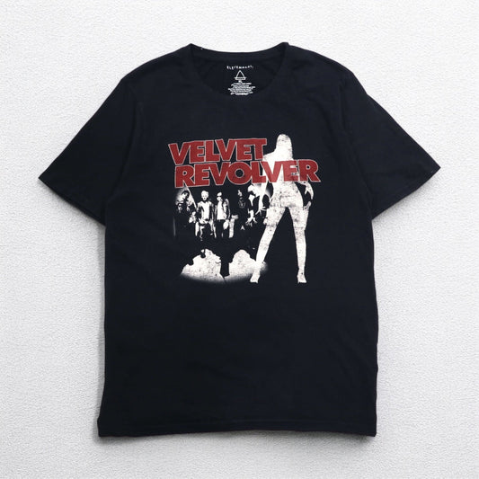 VELVET REVOLVER ヴェルヴェット リヴォルヴァー ロック バンド Tシャツ XL ブラック ELEVEN PARIS