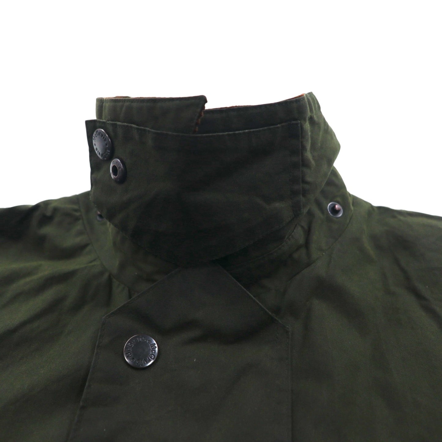 Mc Orvis 90年代 イギリス製 オイルドジャケット L カーキ 防水 コットン 裏地チェック