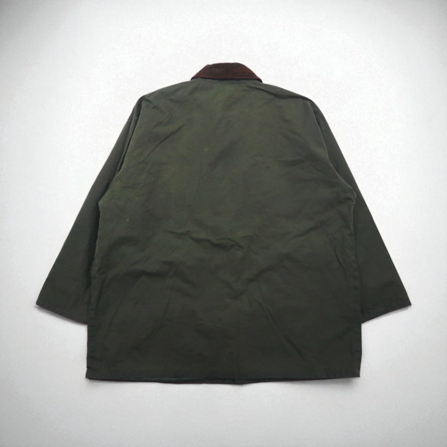 Mc Orvis 90年代 イギリス製 オイルドジャケット L カーキ 防水 コットン 裏地チェック