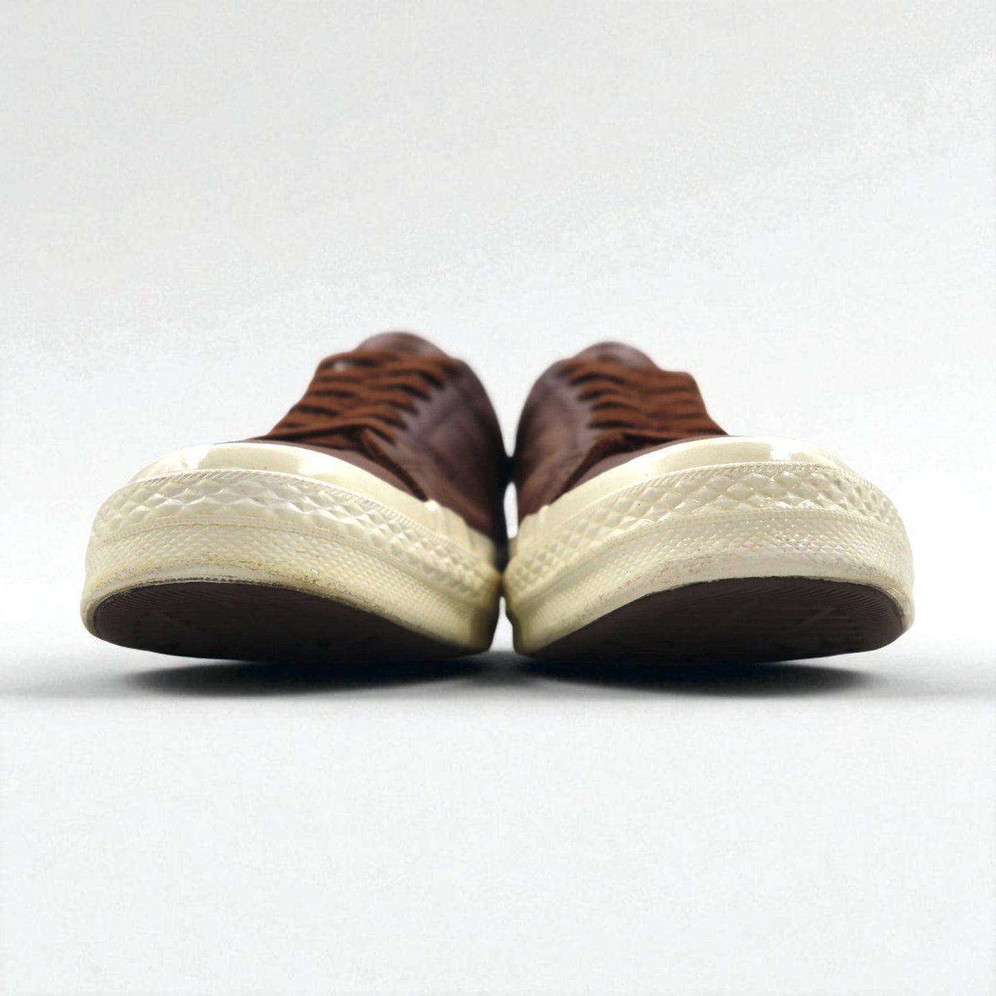 CONVERSE レザー ワンスター ONE STAR スニーカー 27cm ブラウン 157744C