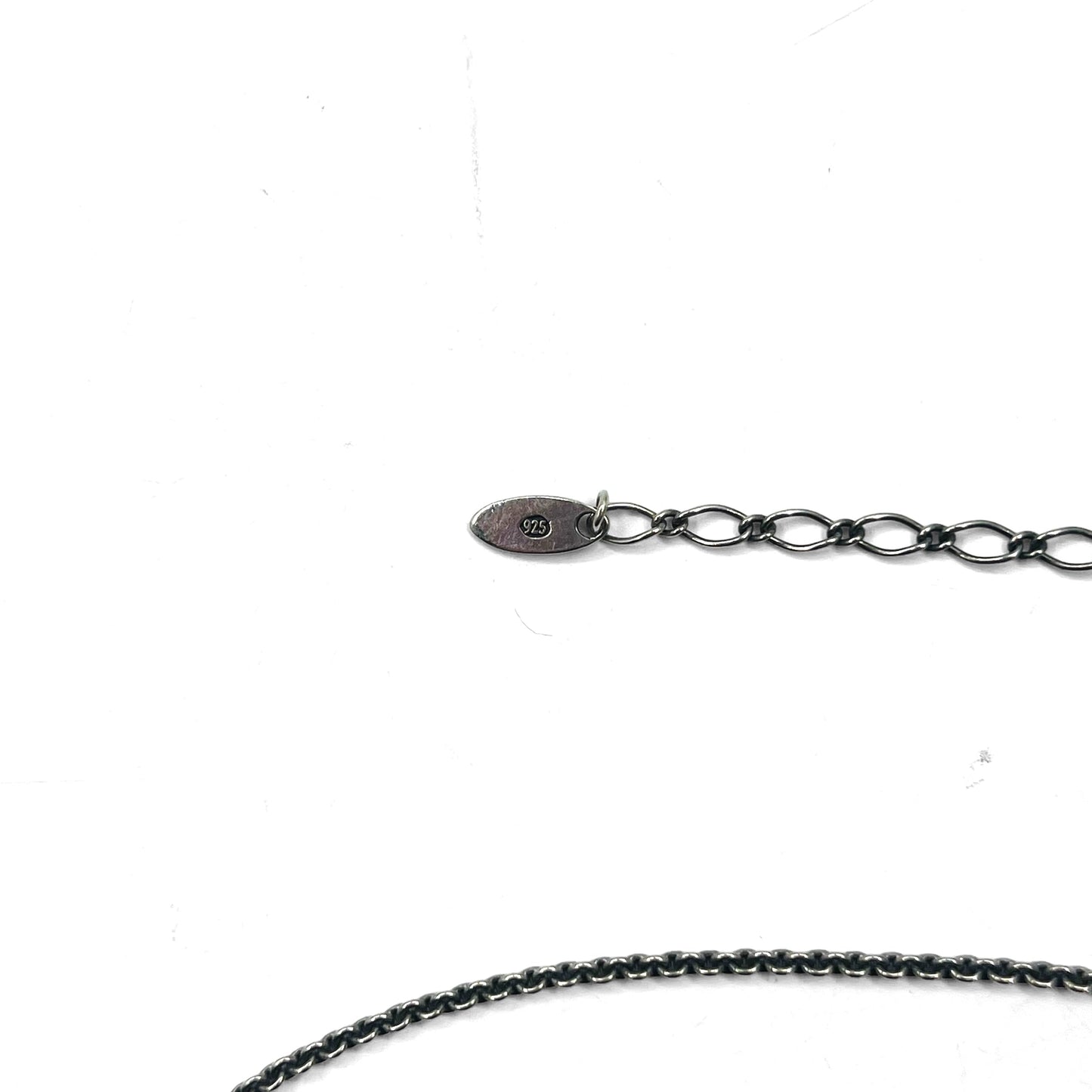 GARNI フェザー チェーン ネックレス ペンダント シルバー SILVER 925 羽根