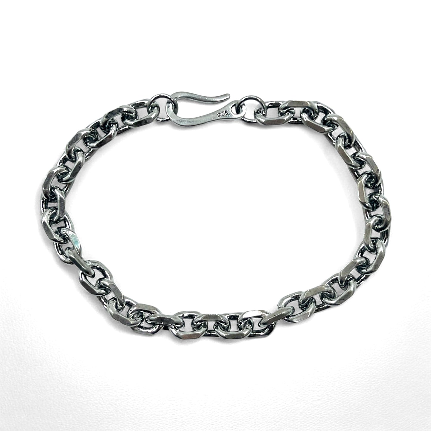 Vintage Silver Chain Bracelet 喜平 シルバー チェーン フック式 ブレスレット シルバー 925