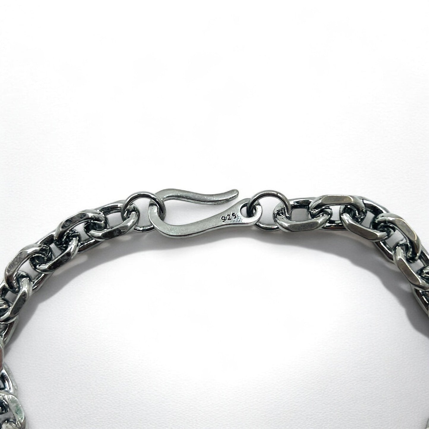 Vintage Silver Chain Bracelet 喜平 シルバー チェーン フック式 ブレスレット シルバー 925