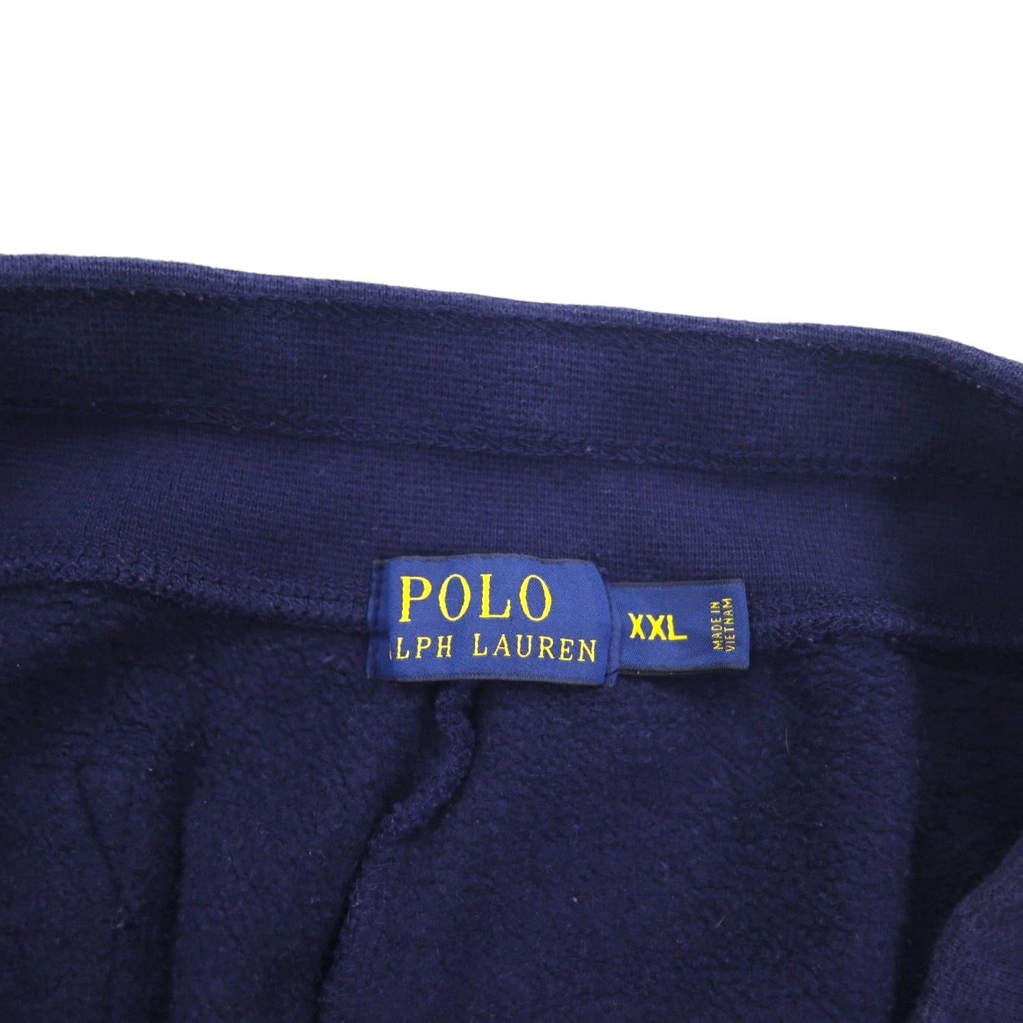 POLO RALPH LAUREN ワイド スウェットパンツ ジョガーパンツ 2XL ネイビー スモールポニー刺繍