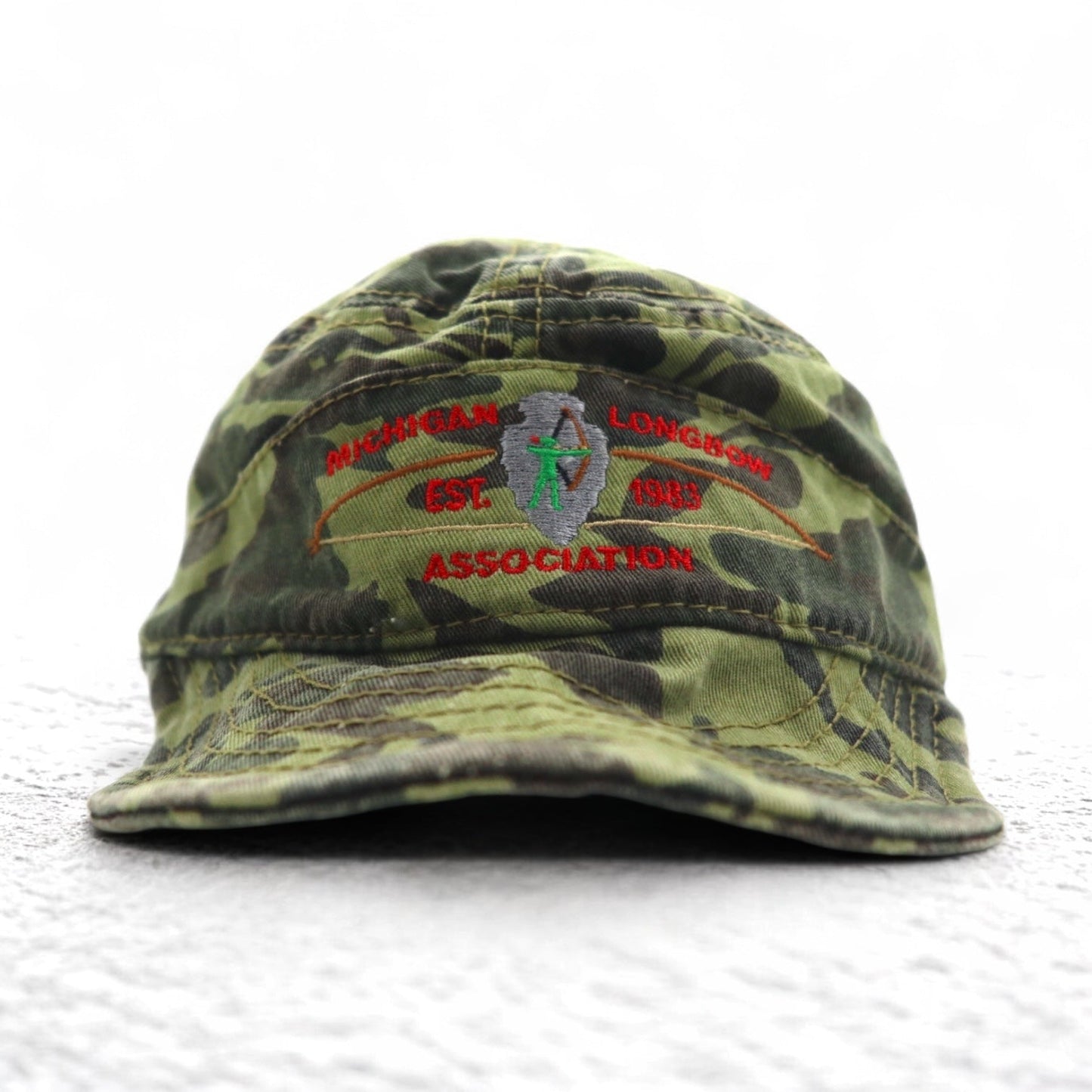 OTTO COLLECTION フリップキャップ ワークキャップ ONE カーキ カモフラ ショートバイザー