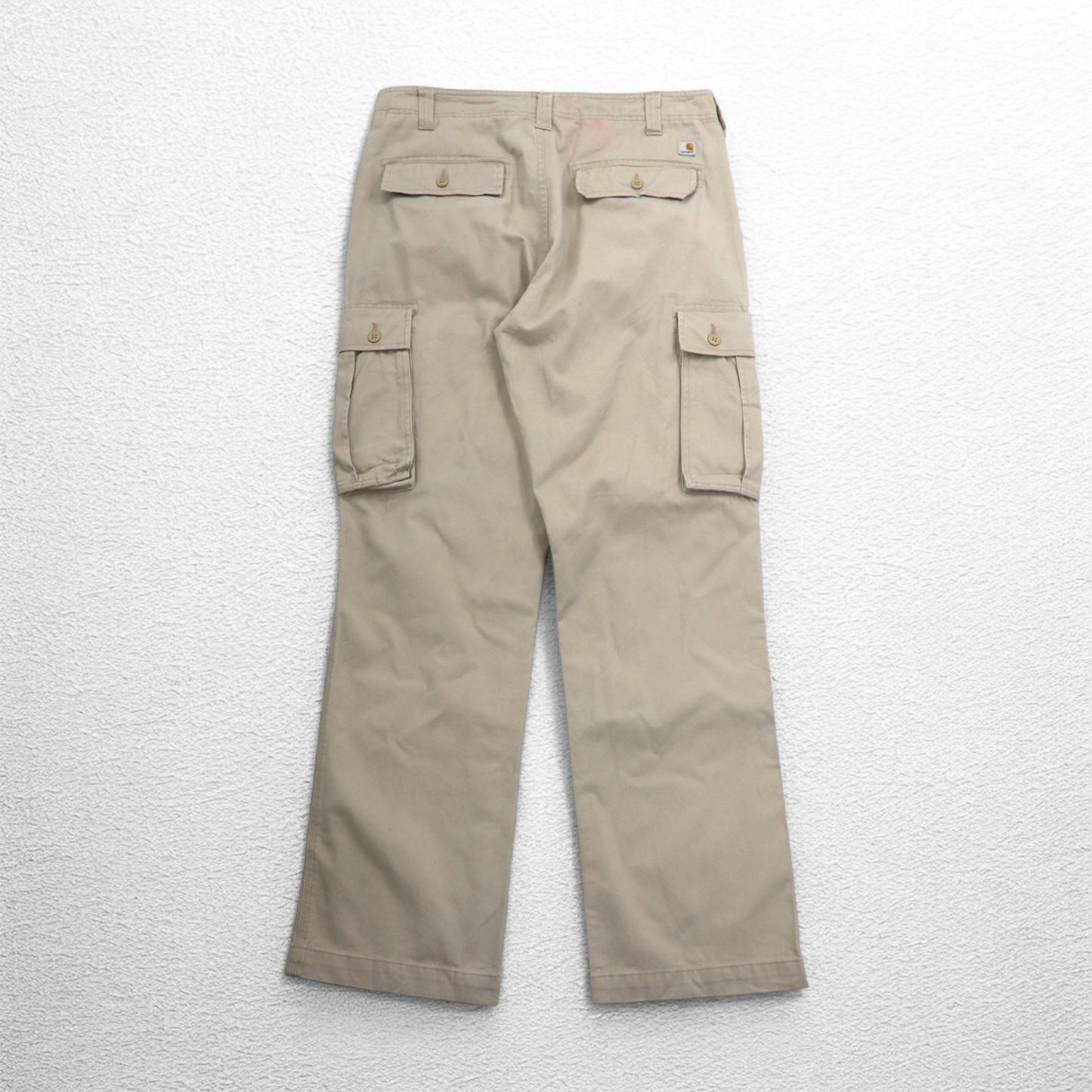 carhartt カーゴ ワークパンツ L ベージュ コットン B355 FDK