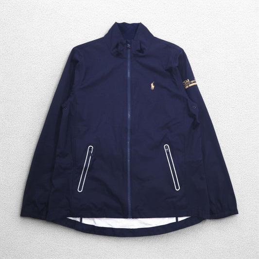 POLO GOLF RALPH LAUREN シェルジャケット ナイロンジャケット M ネイビー 防水 ストレッチ RSM CLASSIC スモールポニー刺繍