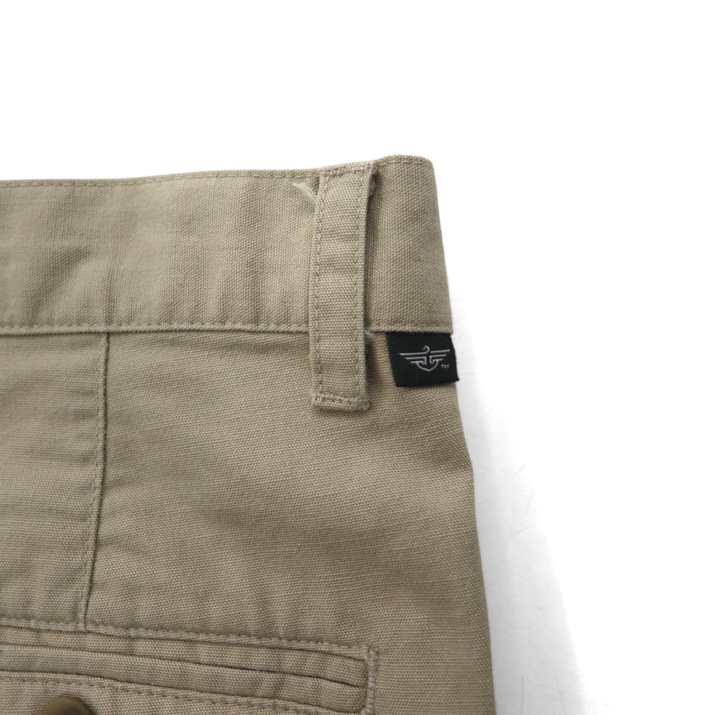 DOCKERS ( Levi's ) ダック キャンバス タック ショートパンツ ハーフパンツ L ベージュ コットン