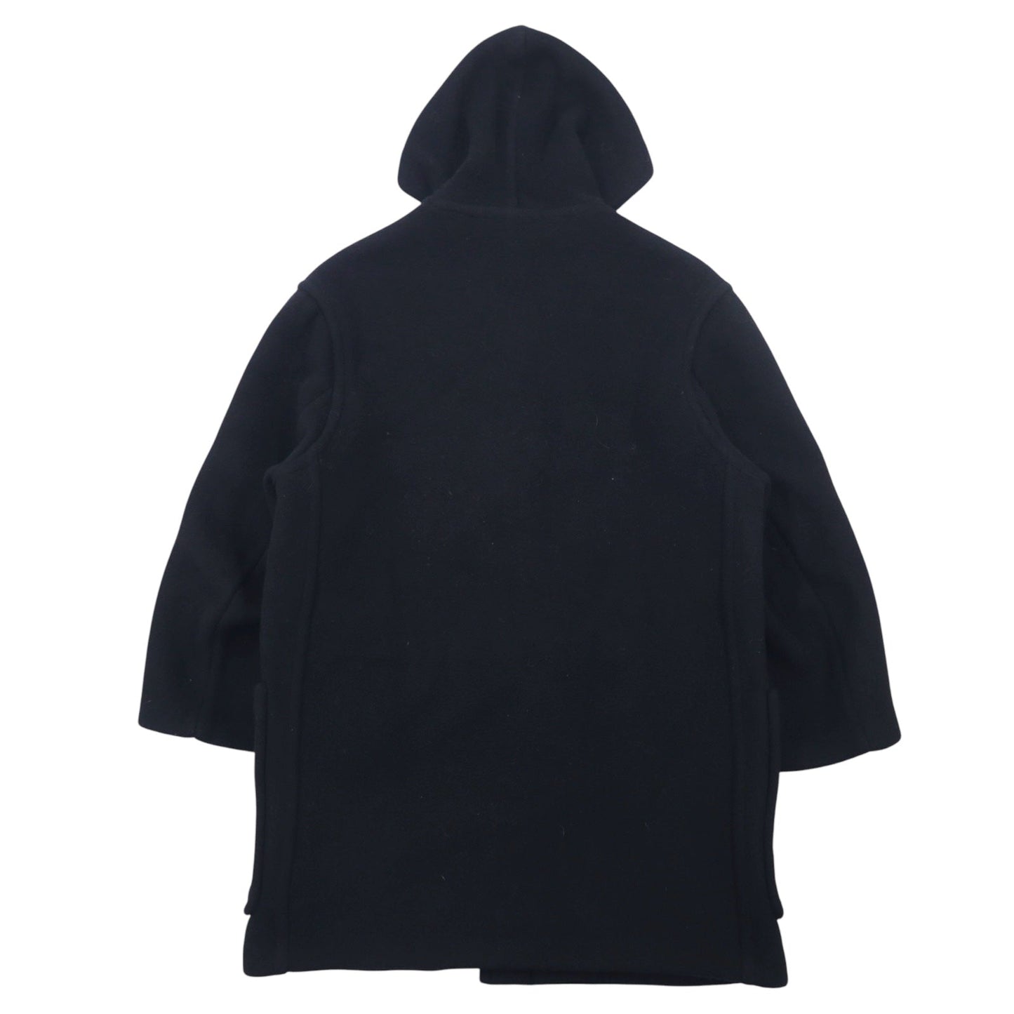 Gloverall イングランド製 メルトン ダッフルコート M ブラック ウール トグルボタン