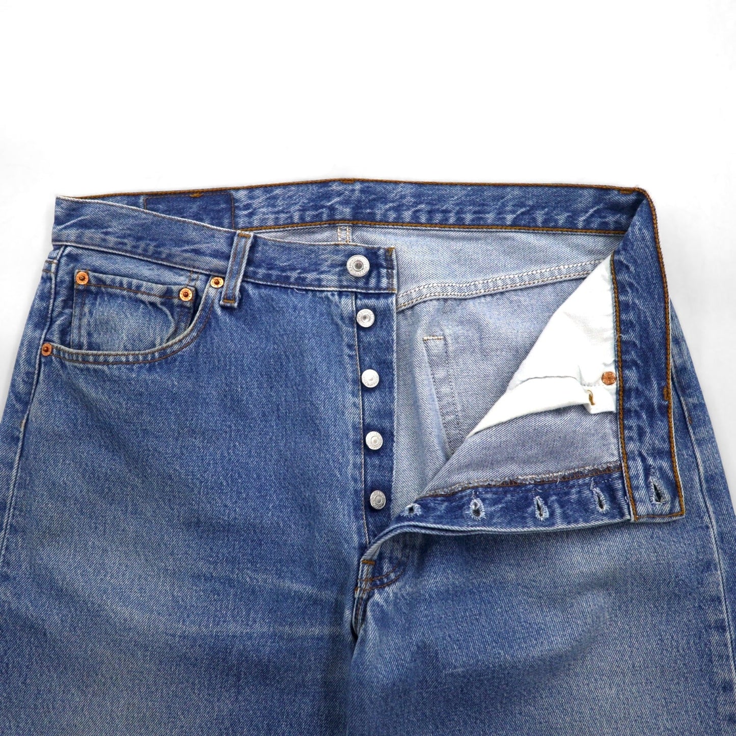 Levi's 00年代 ユーロリーバイス 501 デニムパンツ L インディゴ ブルー ボタンフライ 00501 0114 ポーランド製