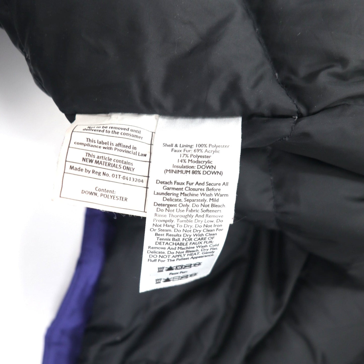 Eddie Bauer ウェザーエッジ ダウンパーカー ダウンコート L ネイビー ポリエステル ファー着脱式 WEATHER EDGE
