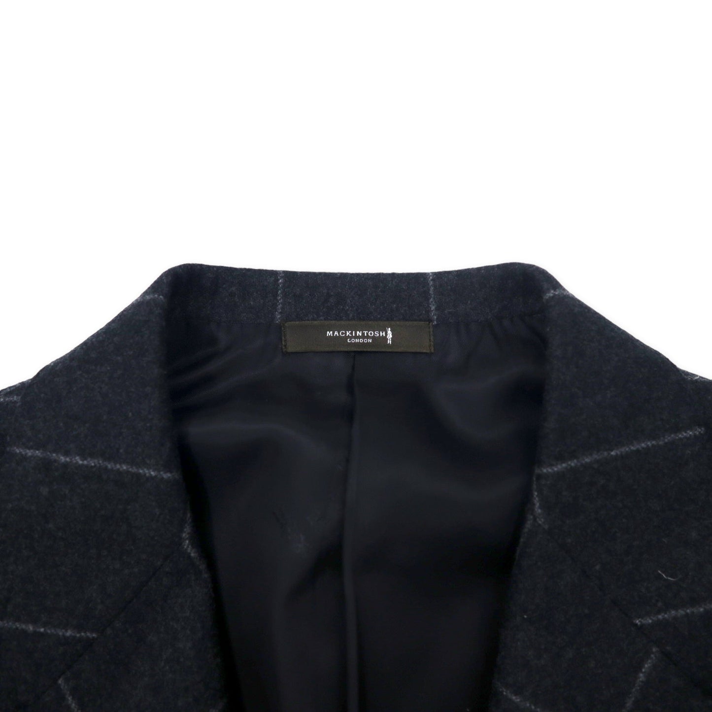 MACKINTOSH 2B スーツ セットアップ 94-84-165 AB4 グレー チェック ウール 日本製