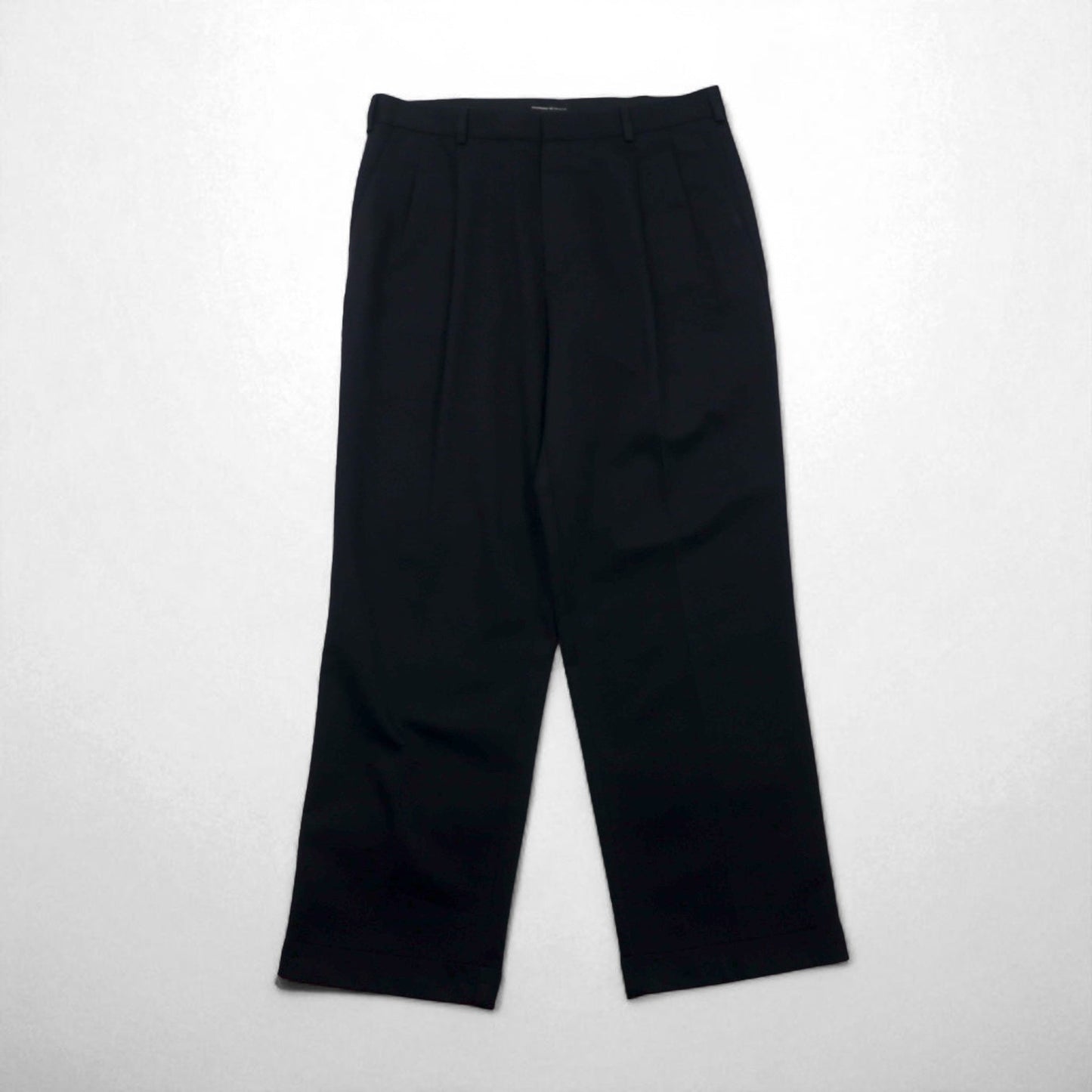 DOCKERS PREMIUM ( Levi's ) リラックスフィット 2タック ワイド チノパンツ L ネイビー コットン