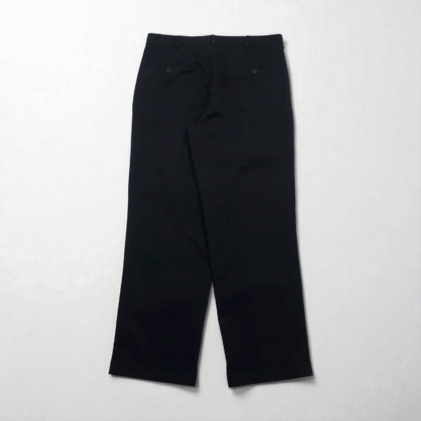 DOCKERS PREMIUM ( Levi's ) リラックスフィット 2タック ワイド チノパンツ L ネイビー コットン