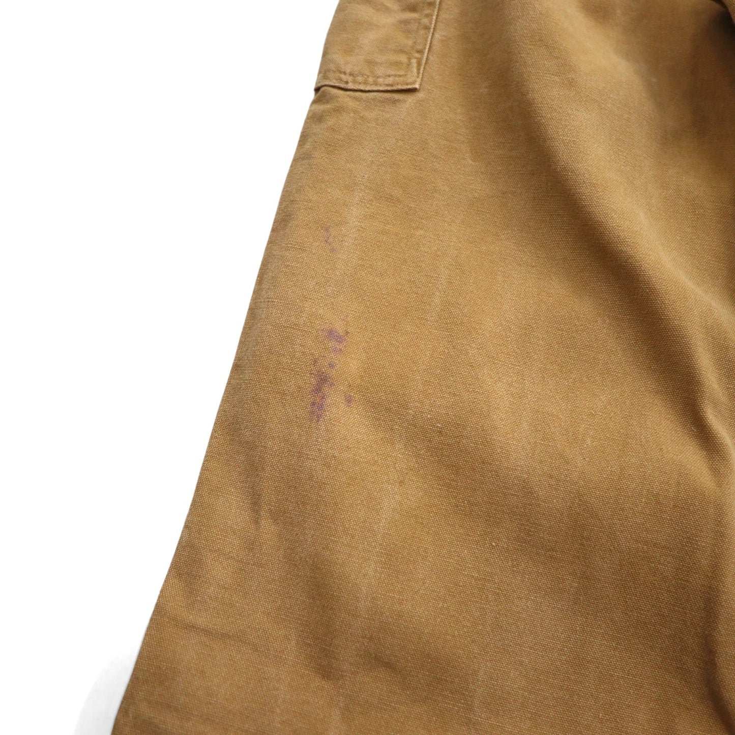 carhartt ダブルニー ダック オーバーオール XL キャメル ブラウン コットン