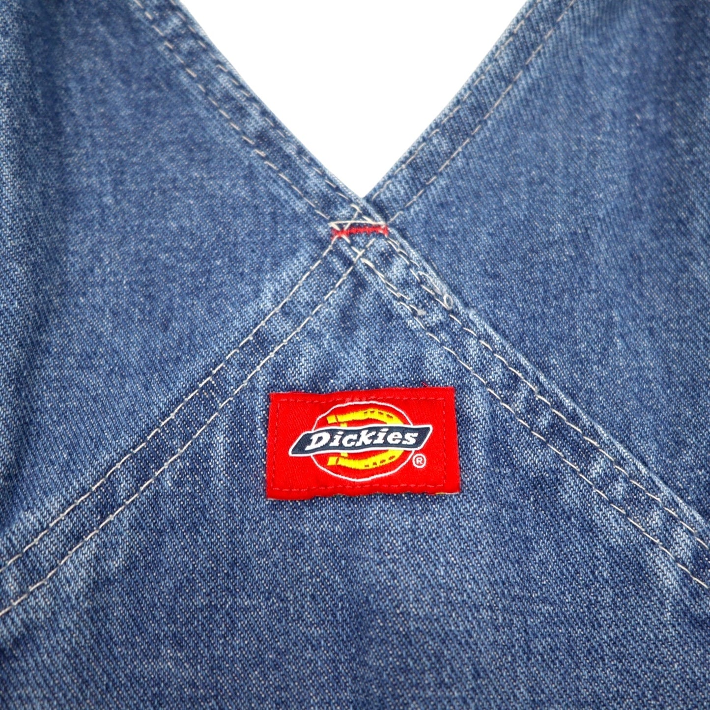 Dickies デニム オーバーオール ビブオーバーオール M インディゴ ブルー INDIGO BIB OVERALL STONEWASH 8396SNB メキシコ製 未使用品