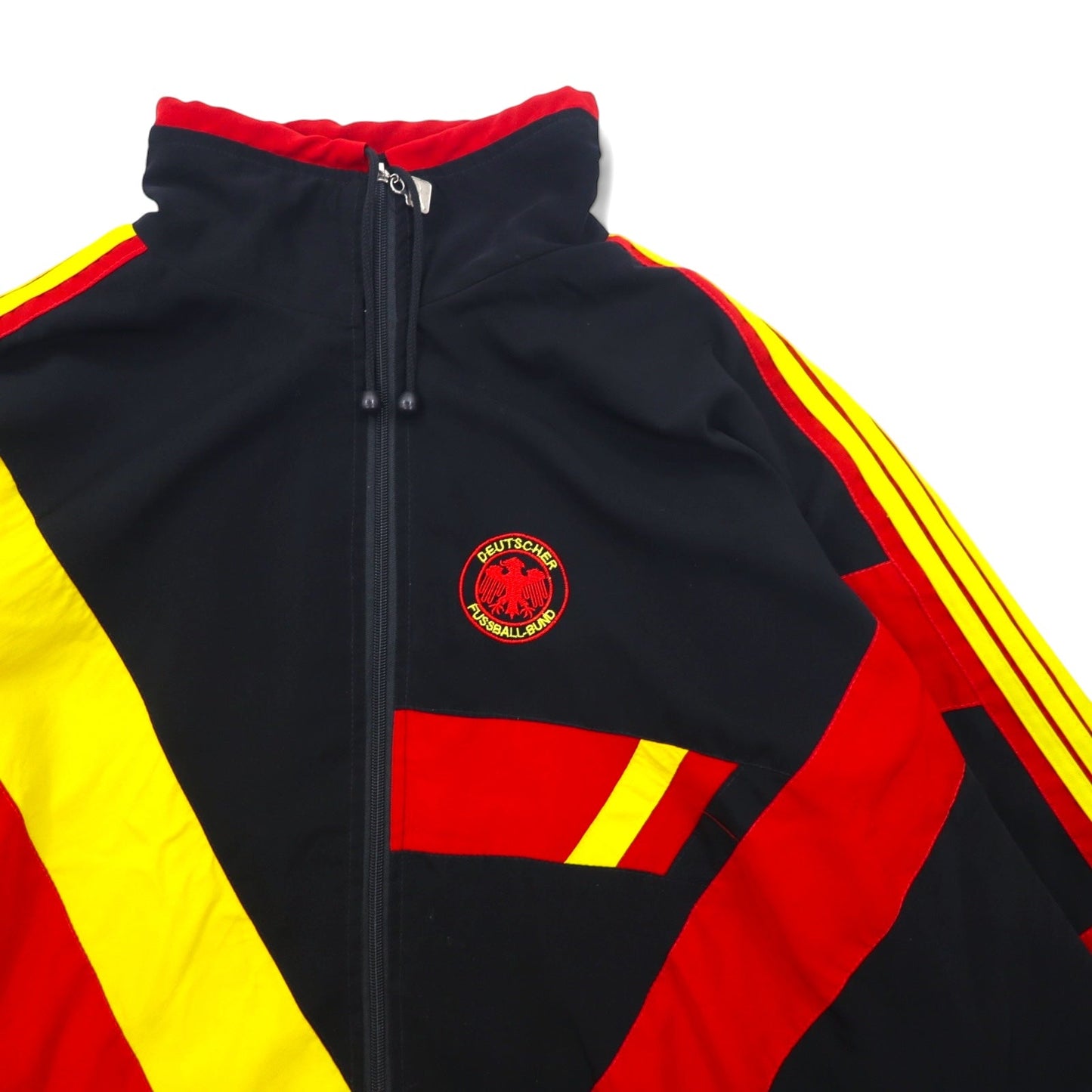 DFB DEUTSCHER FUSSBALL-BUNDドイツサッカー連盟 トレーニングジャケット ナイロンジャケット XL ブラック フットボール