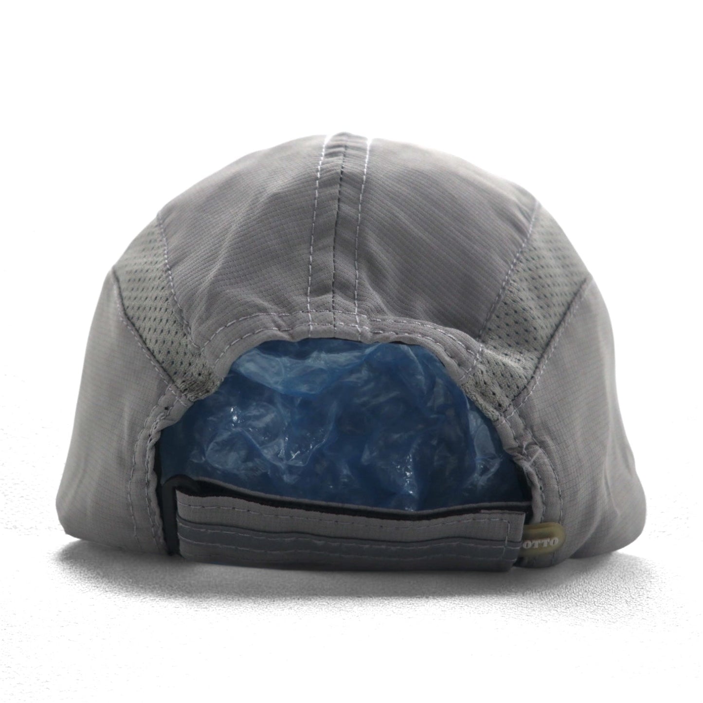 OTTO PERFORMANCE ドライテック ランニングキャップ FREE ベルト グレー ストレッチ メッシュ YOUNG LIFE 未使用品