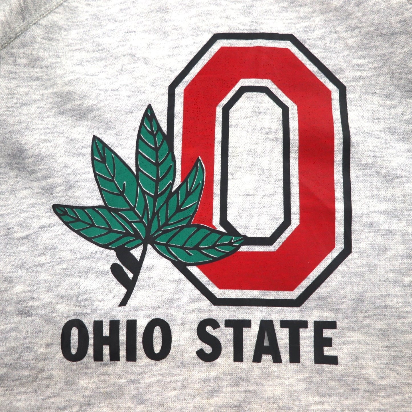 USA製 90年代 BASSETT-WALKER カレッジプリント スウェット 3XL グレー OHIO STATE