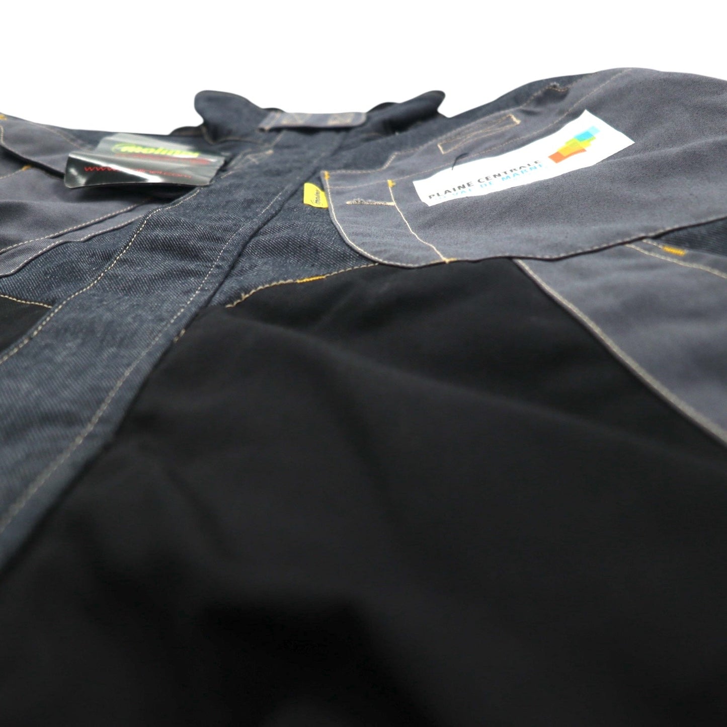 molinel expert ユーロワーク フランス ユーティリティ ジャケット M グレー Cordura コーデュラ デニム 未使用品