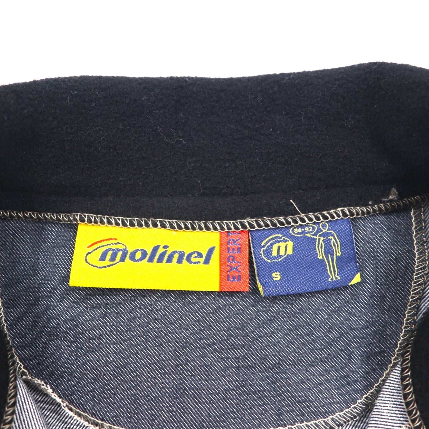molinel expert ユーロワーク フランス ユーティリティ ジャケット M グレー Cordura コーデュラ デニム 未使用品