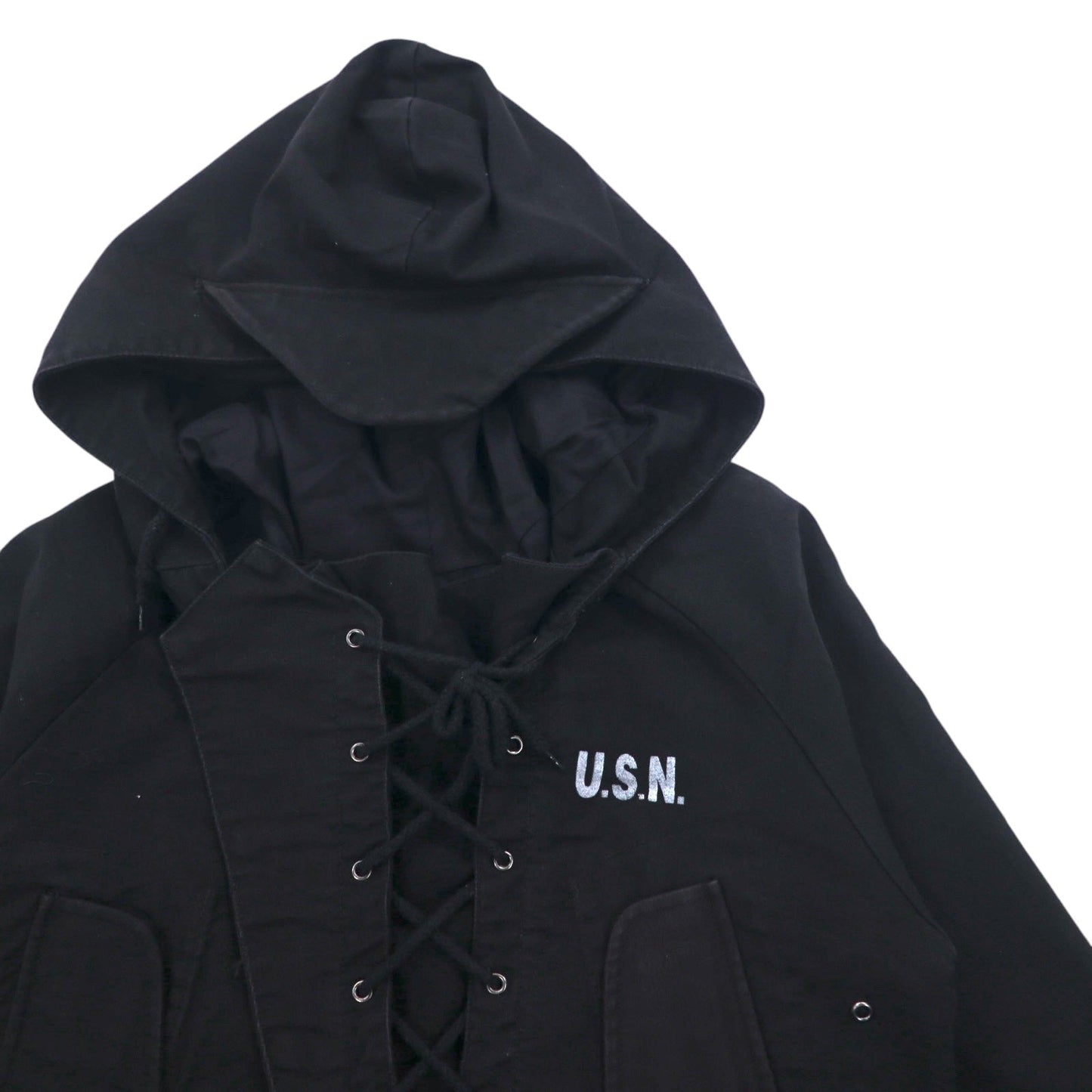 US NAVY 米軍 WET WEATHER PARKA デッキ パーカー M ミリタリー YMCL KY FSN-8405-171:1421 デッドストック 未使用品