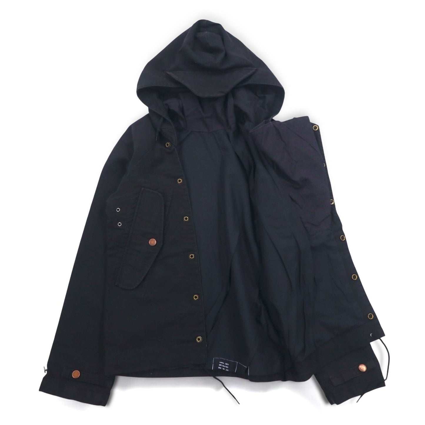 US NAVY 米軍 WET WEATHER PARKA デッキ パーカー M ミリタリー YMCL KY FSN-8405-171:1421 デッドストック 未使用品