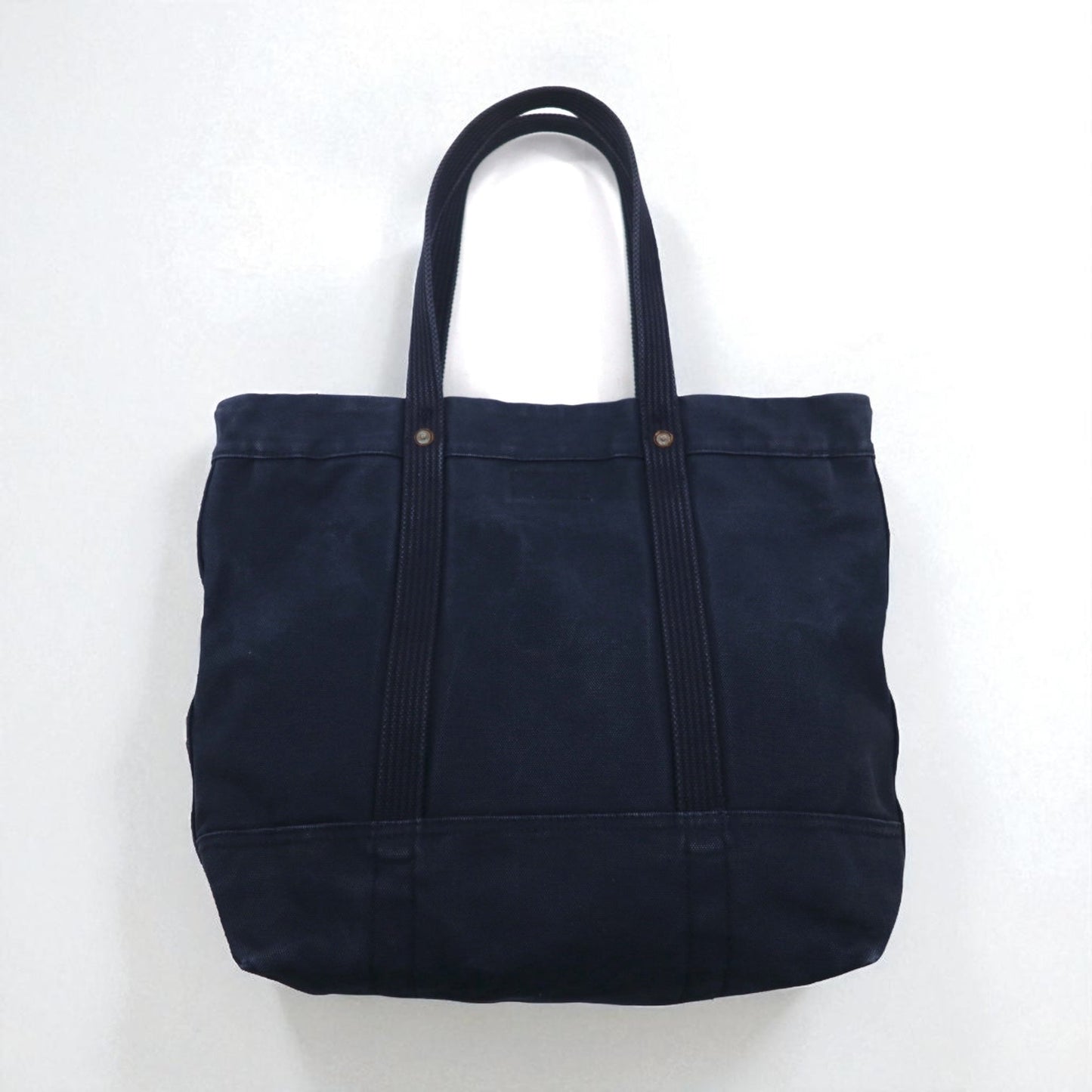 POLO RALPH LAUREN ビッグポニー 刺繍 キャンバス トートバッグ ネイビー