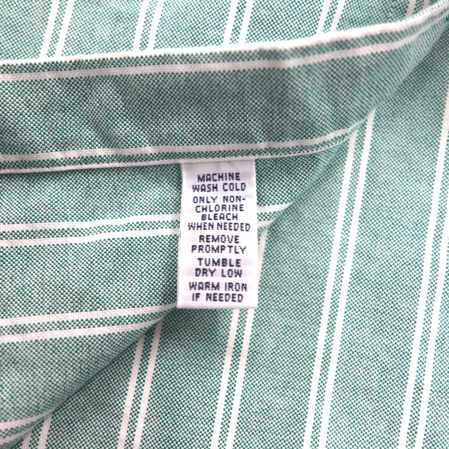 Ralph Lauren 90年代 オックスフォード ボタンダウンシャツ XL グリーン ストライプ スモールポニー刺繍