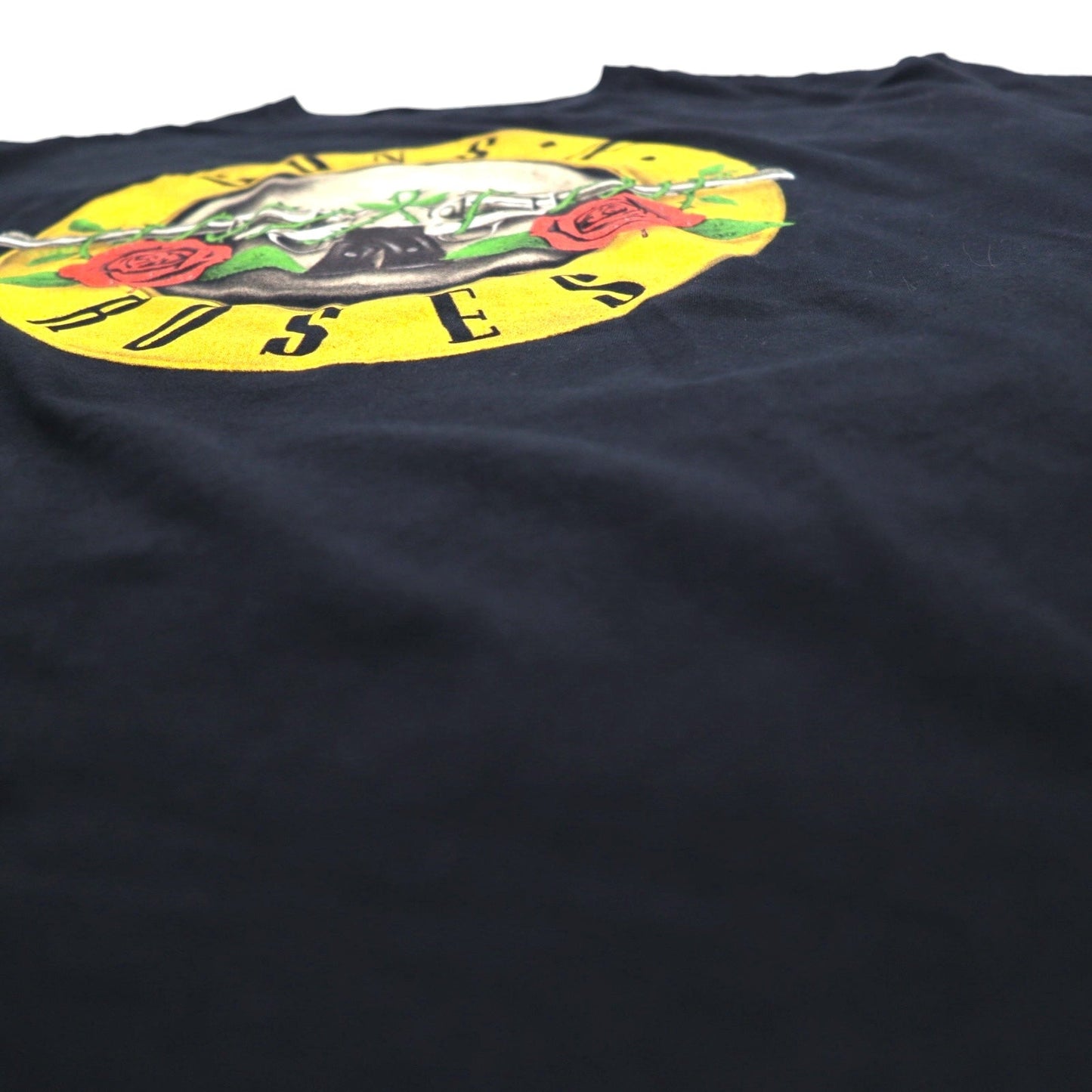 GUNS N' ROSES ガンズアンドローゼズ ロック バンド Tシャツ バンT XL ブラック コットン