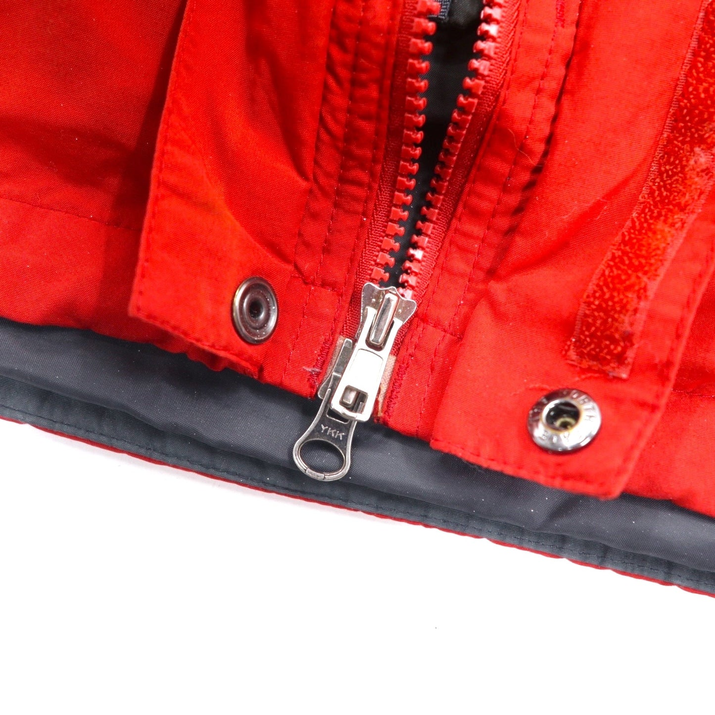 THE NORTH FACE 3WAY マウンテンパーカー M レッド ポリエステル Hyvent ハイベント 防水 ライナー着脱式 ダブルジップ
