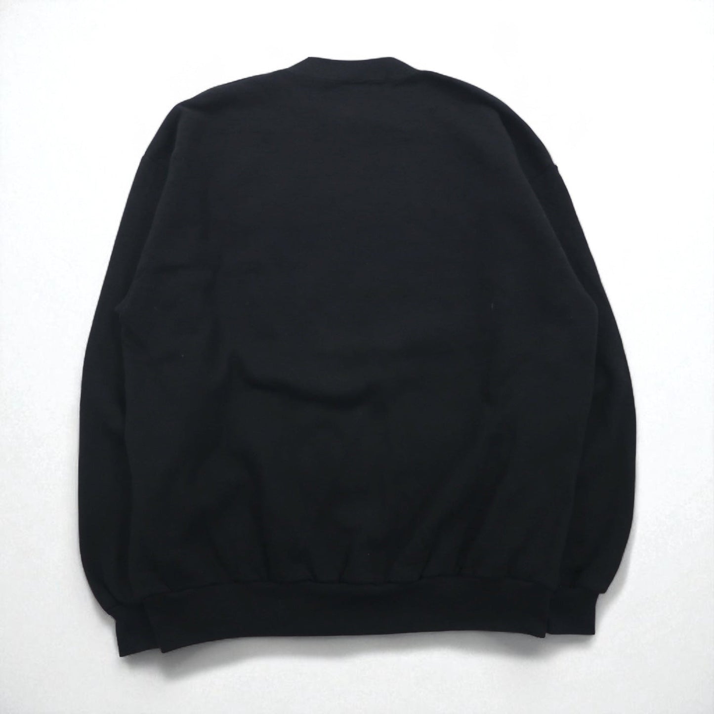 JERZEES 80年代 USA製 スウェット XL ブラック コットン 裏起毛 SUSQUENA CHAPTER F.M.C.A.