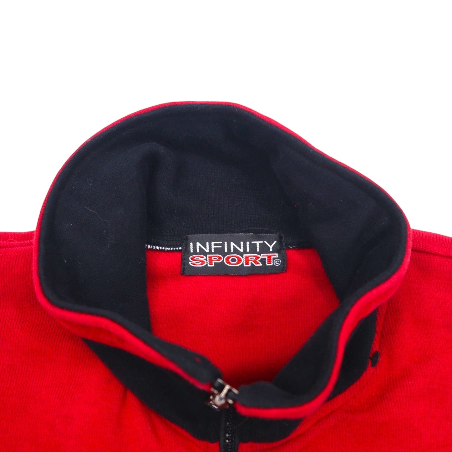 90年代 INFINITY SPORT スウェット セットアップ ジャージ FREE レッド コットン ドローコード