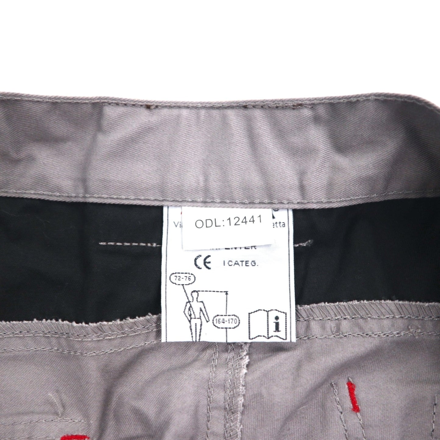 COFRA ユーロワーク ダブルニー ユーティリティ カーゴパンツ ワークパンツ M グレー コットン ポリエステル