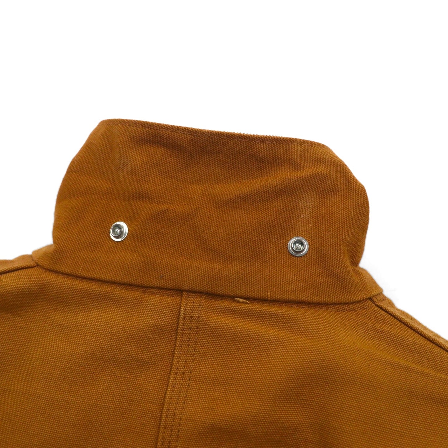 carhartt ミシガン ダック チョアコート カバーオール 2XL キャメル ブランケットライナー 襟コーデュロイ ビッグサイズ
