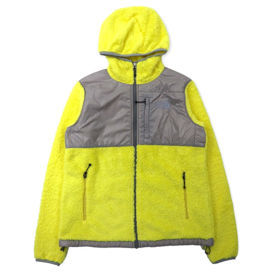 THE NORTH FACE デナリ フーディー シェルパ フリース M イエロー ポリエステル ロゴ刺繍 NAW45003
