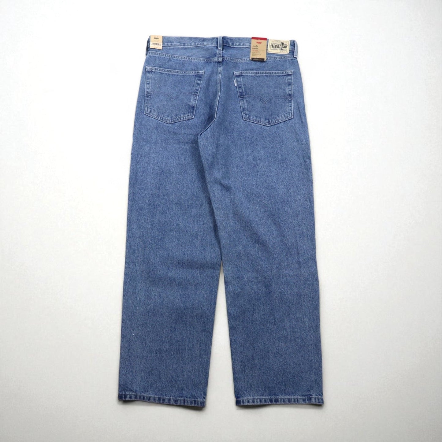 Levi's シルバータブ SILVER TAB ルーズフィット バギー テーパード デニムパンツ XL LOOSEインディゴ ブルー A3421-0001 未使用品
