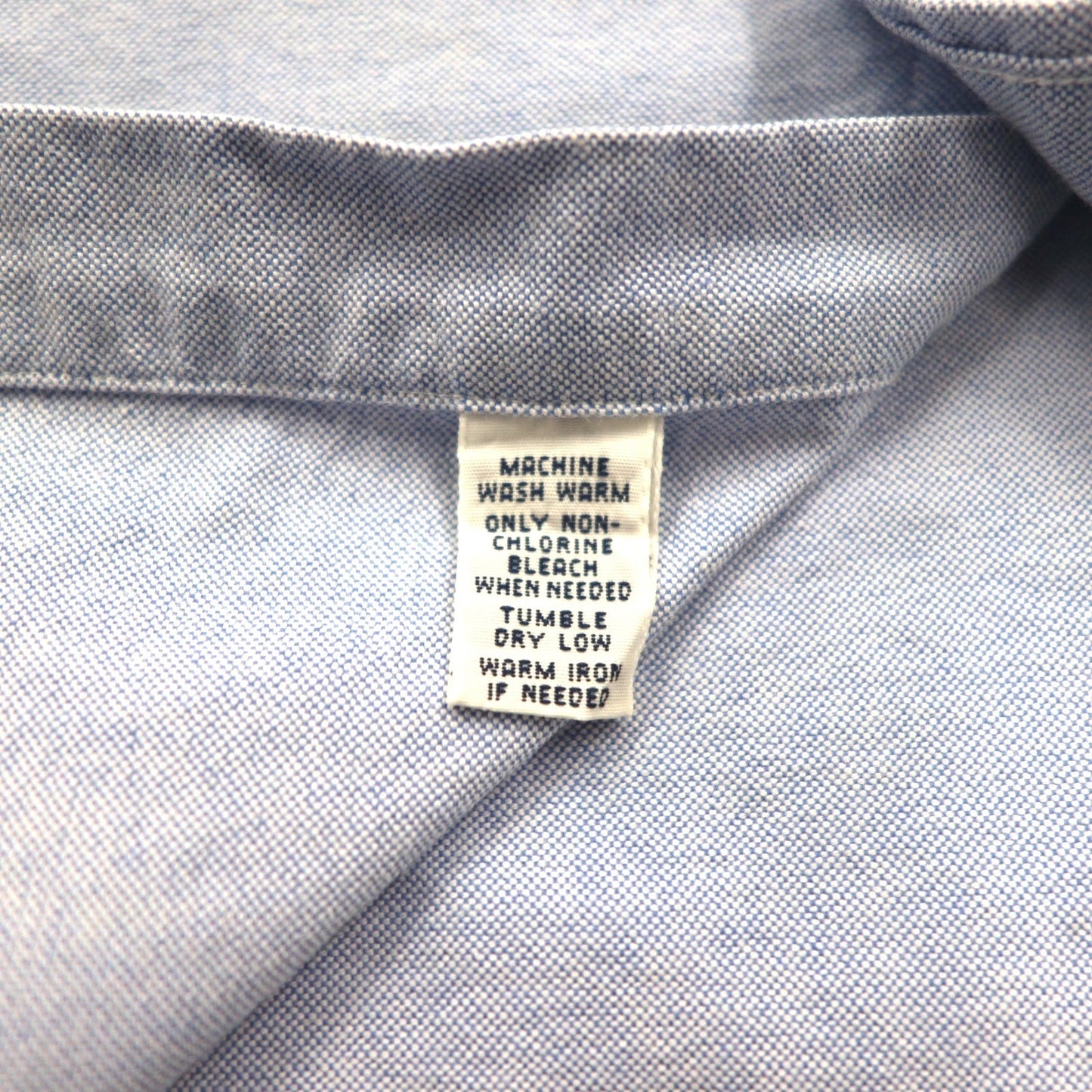 Ralph Lauren 90年代 ビッグポニー刺繍 CLASSIC FIT オックスフォード ボタンダウンシャツ XL ブルー コットン