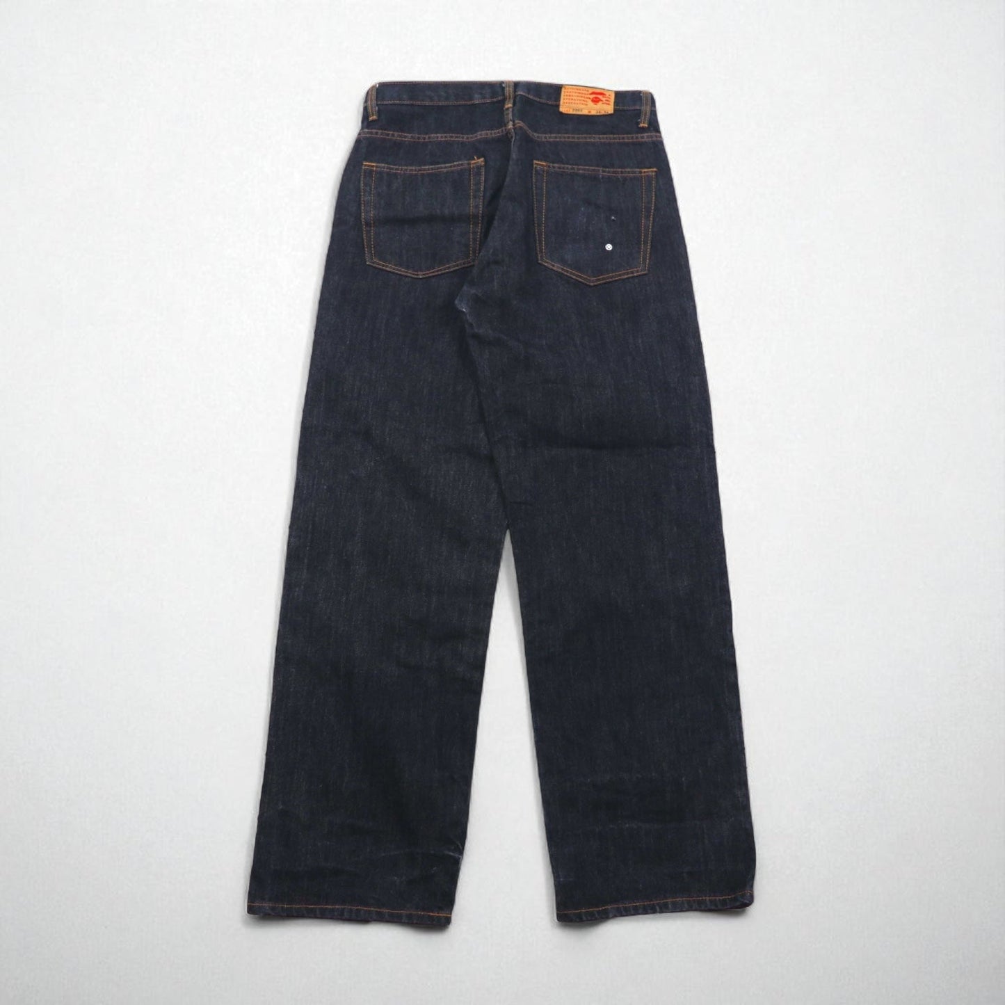 A Bathing Ape リジッド デニムパンツ ジーンズ L インディゴ ブルー LOT 2005